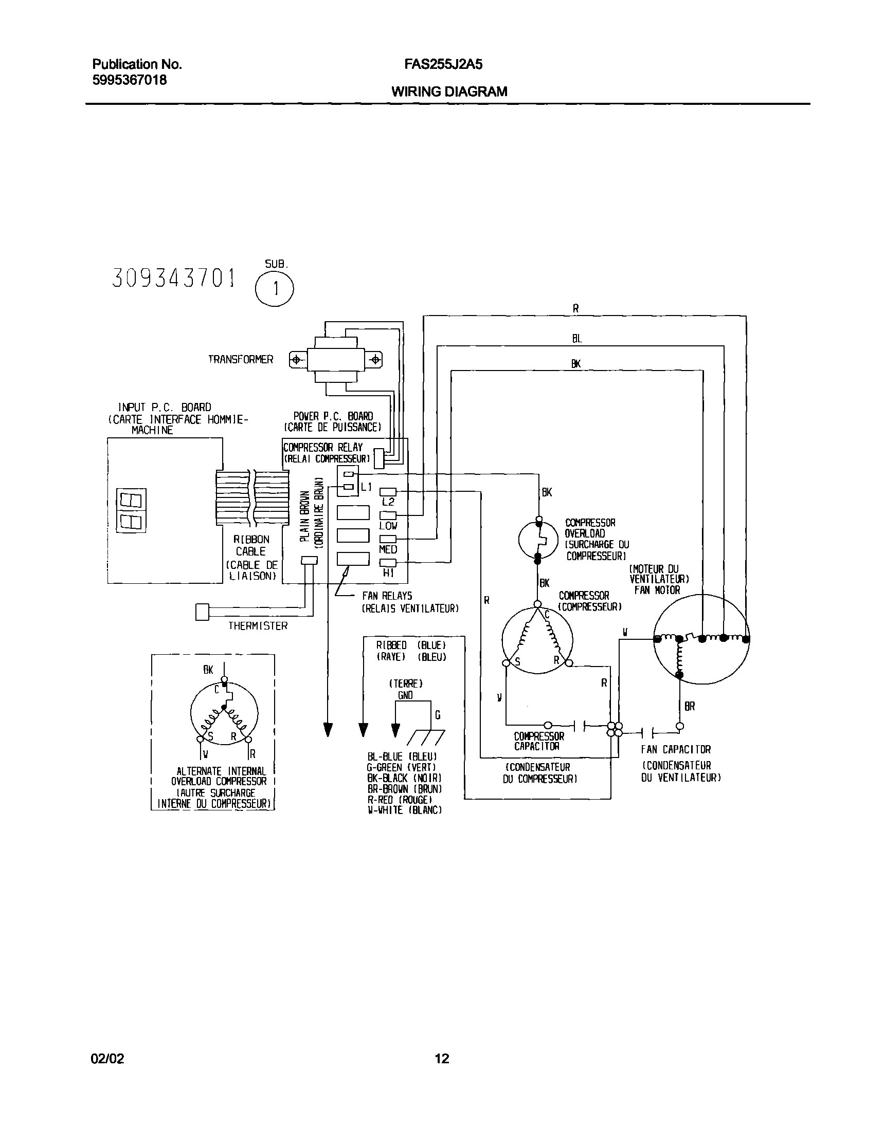 12 - WIRING DIAGRAM