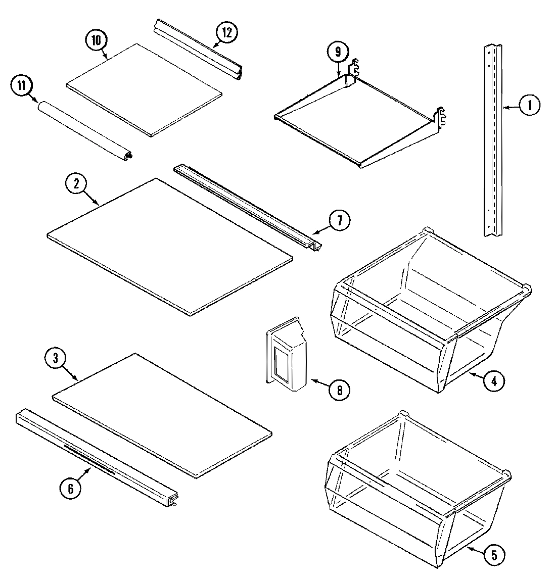 11 - SHELVES & ACCESSORIES