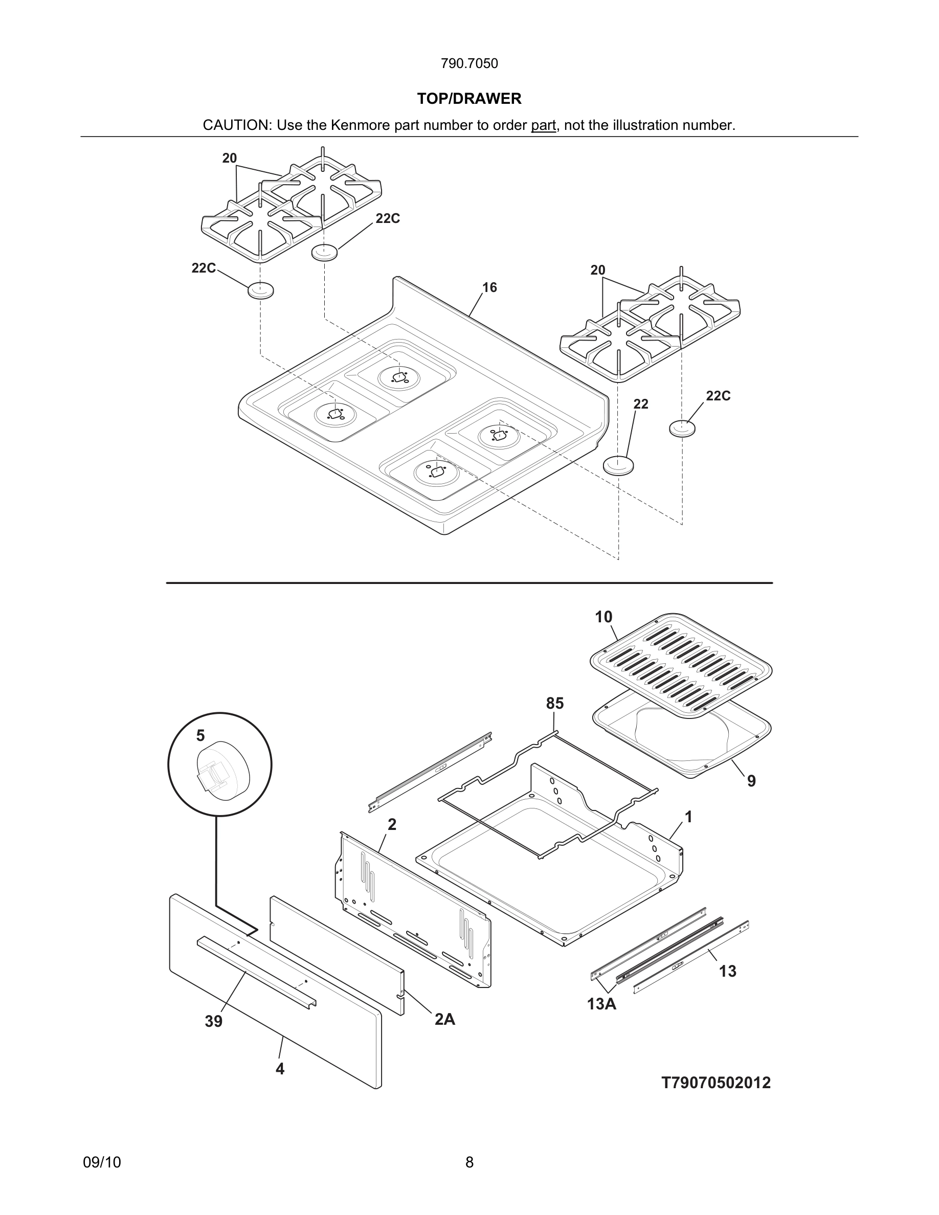 09 - TOP / DRAWER