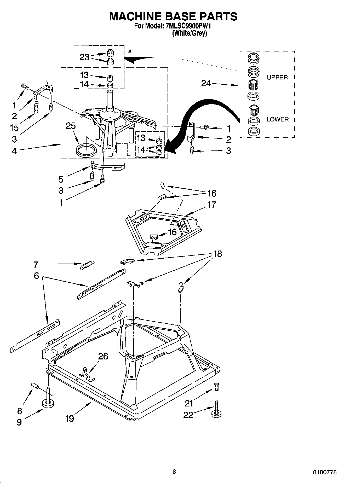 05 - MACHINE BASE PARTS