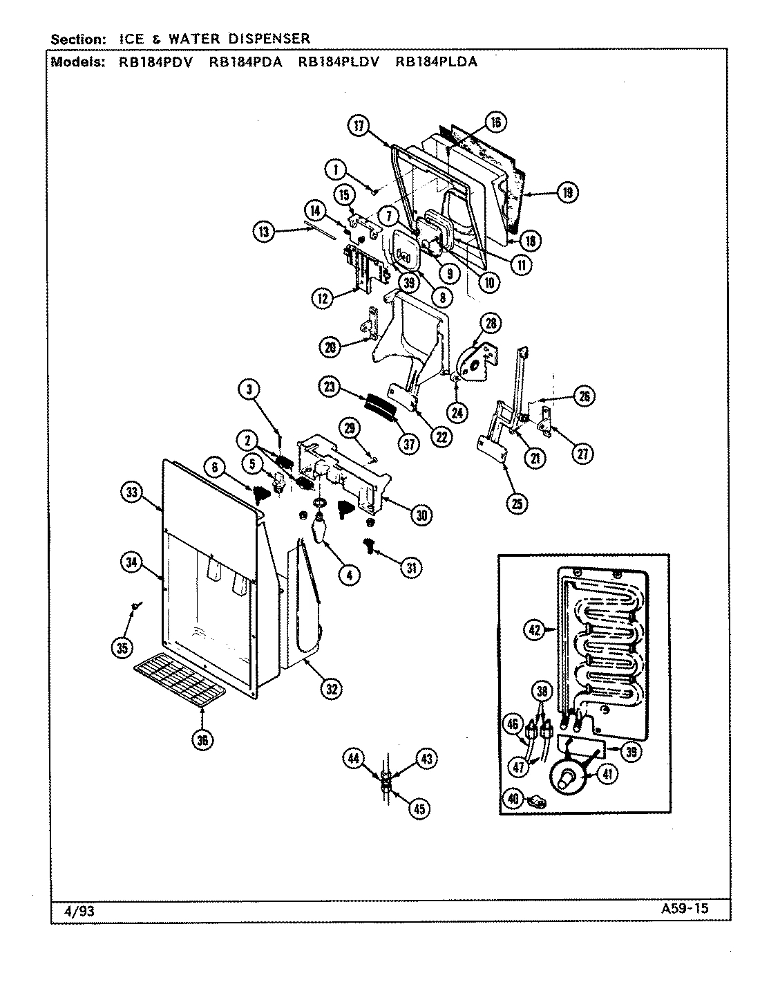 06 - ICE & WATER DISPENSER