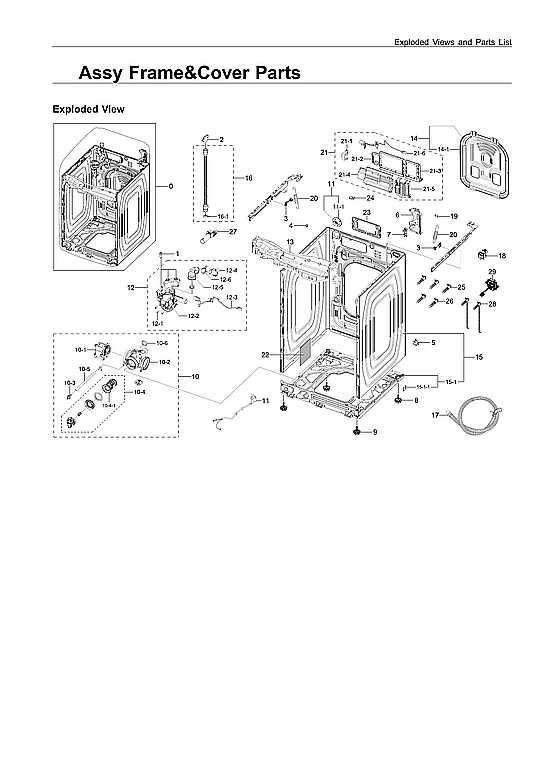 FRAME & COVER ASSY