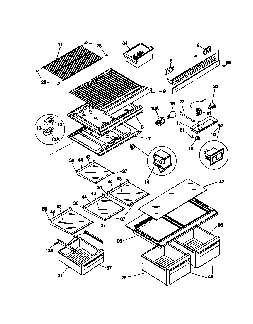 04 - SHELVES, CONTROLS