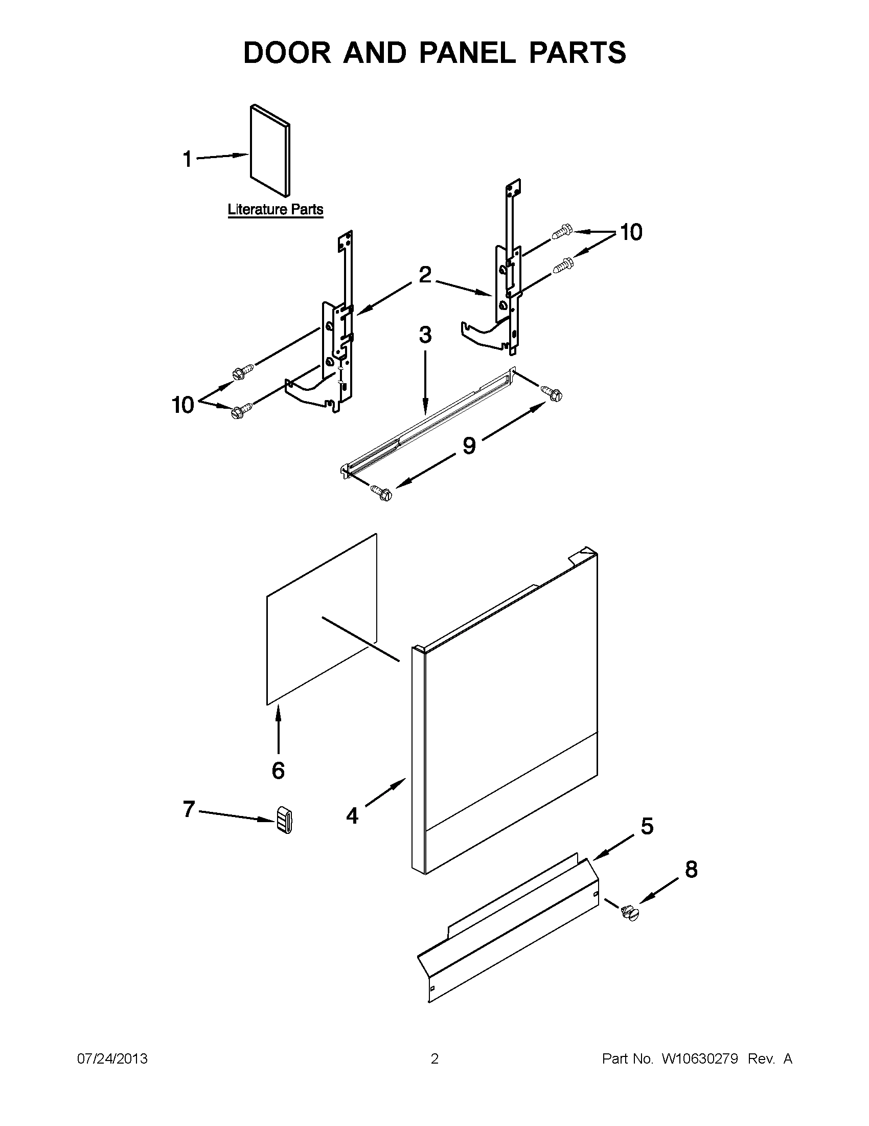 01 - DOOR AND PANEL PARTS