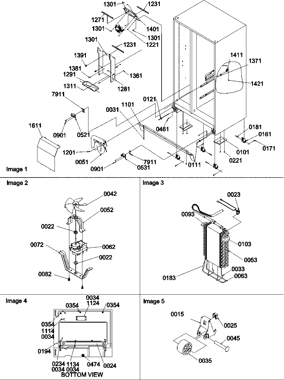 04 - Drain Systems, Rollers, and Evap Assy