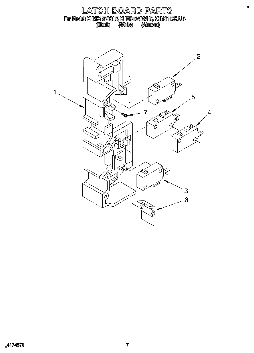 06 - LATCH BOARD