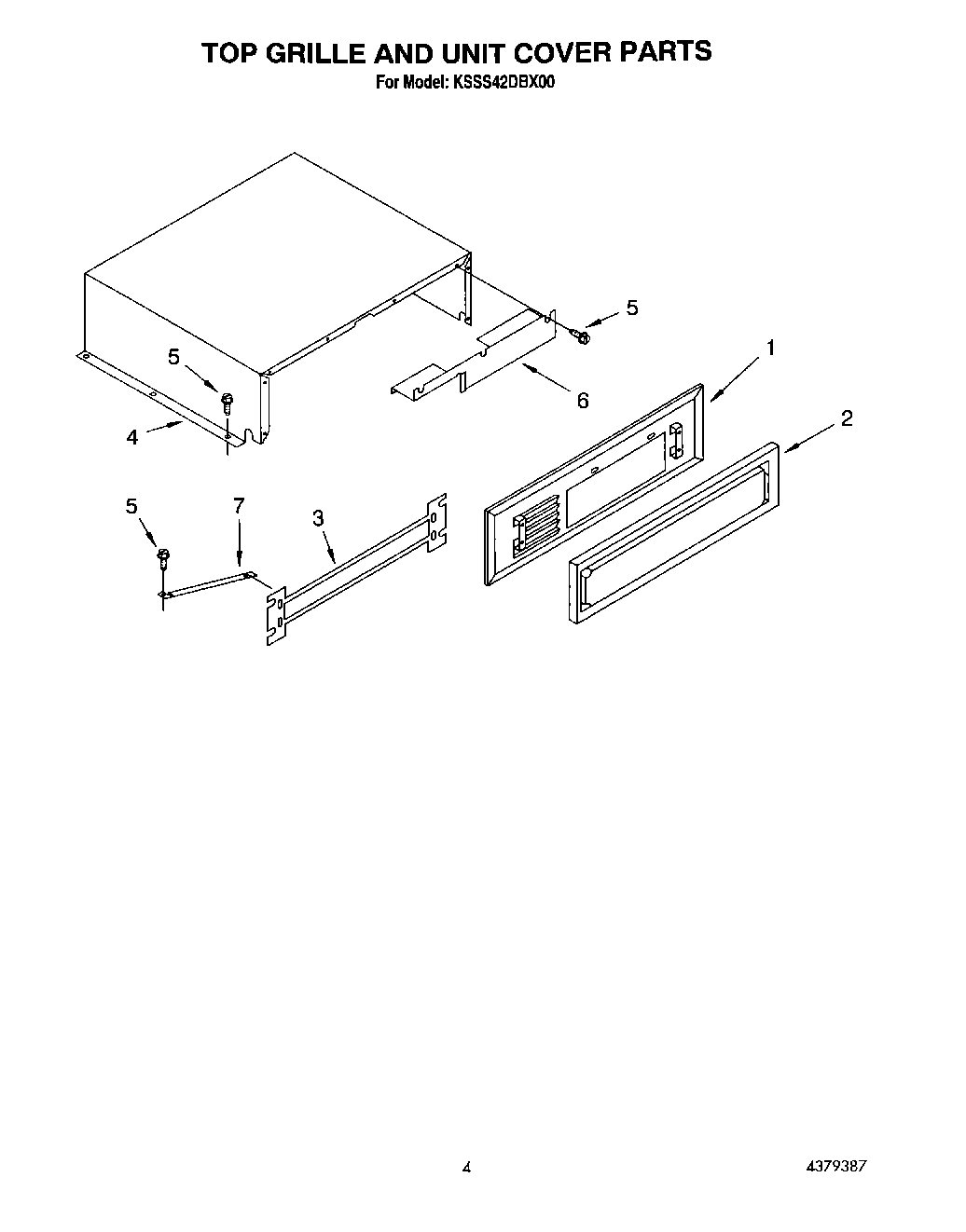 03 - TOP GRILLE AND UNIT COVER