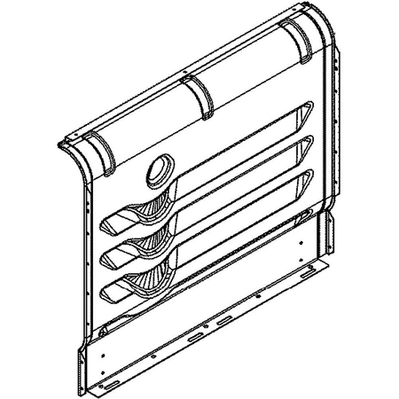 WB53K10041 GE Range Side