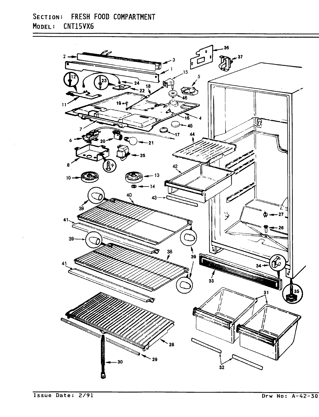 03 - FRESH FOOD COMPARTMENT
