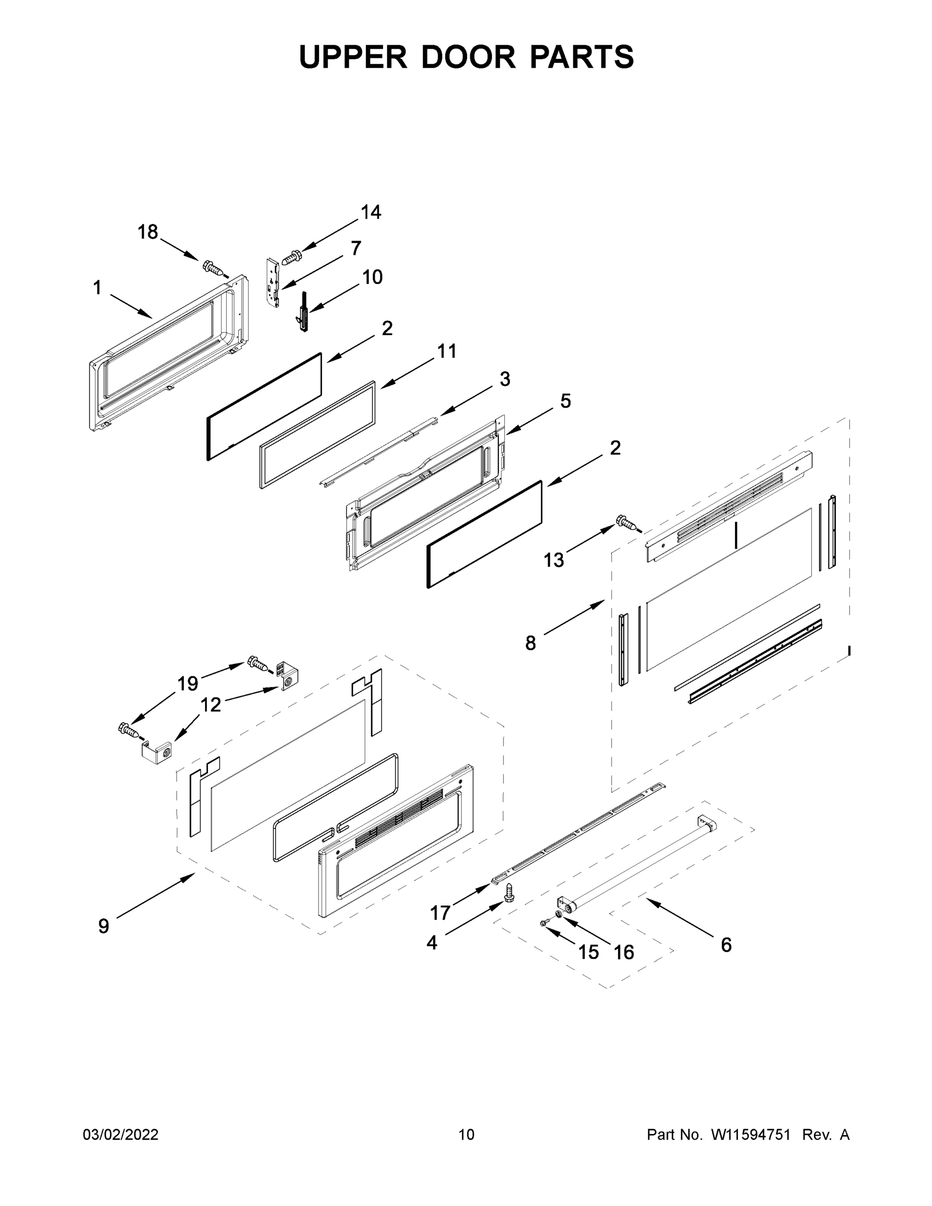 06 - UPPER DOOR PARTS