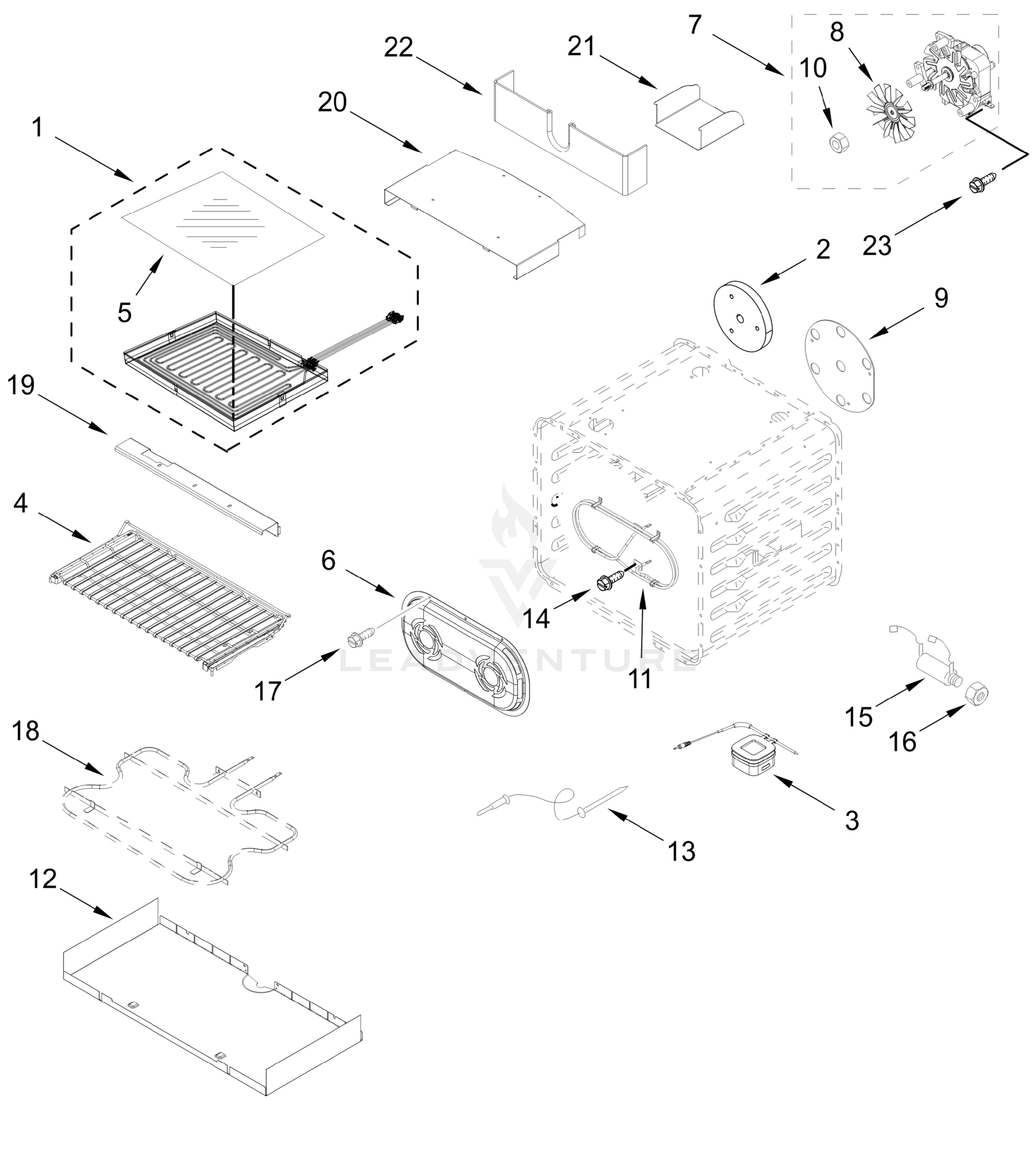 INTERNAL OVEN PARTS