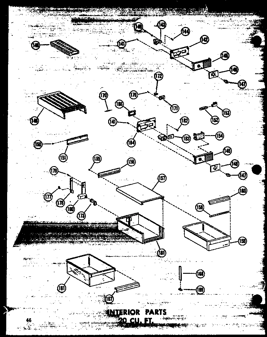 06 - INTERIOR PARTS 20 CU. FT.