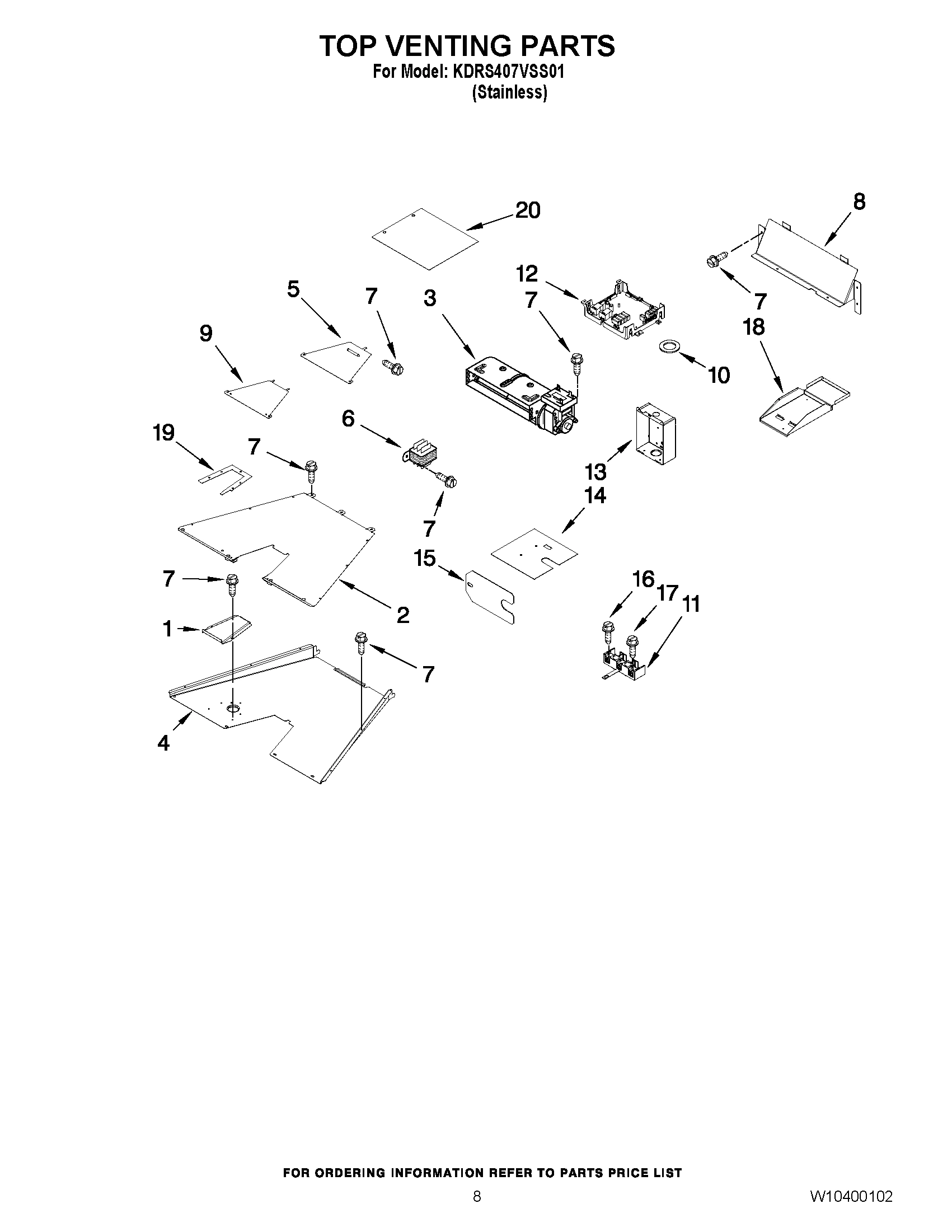 05 - TOP VENTING PARTS