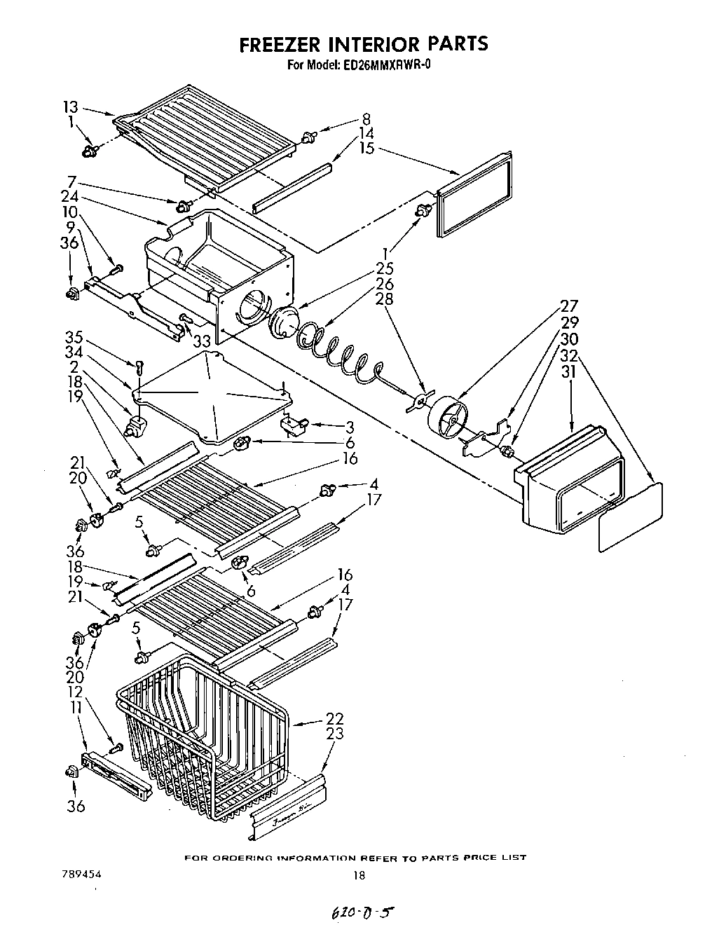 10 - FREEZER INTERIOR