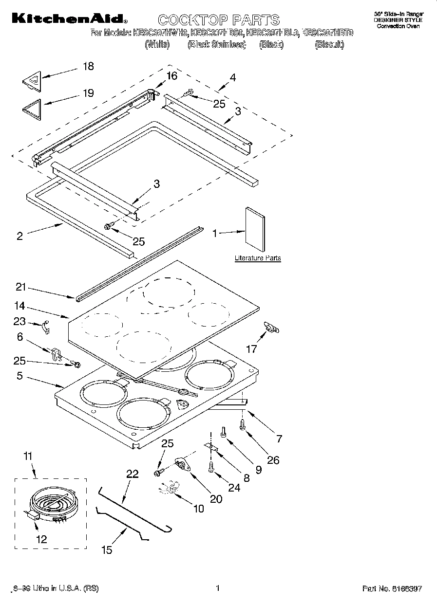 01 - COOKTOP, LITERATURE