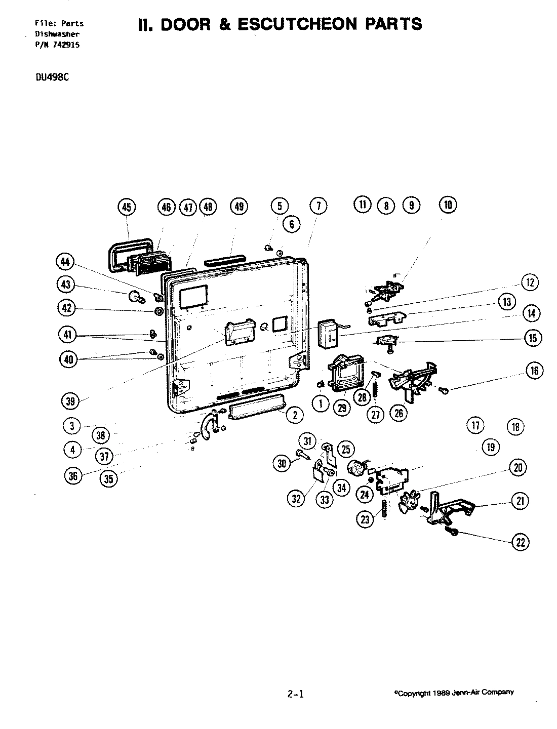 02 - DOOR ASSEMBLY