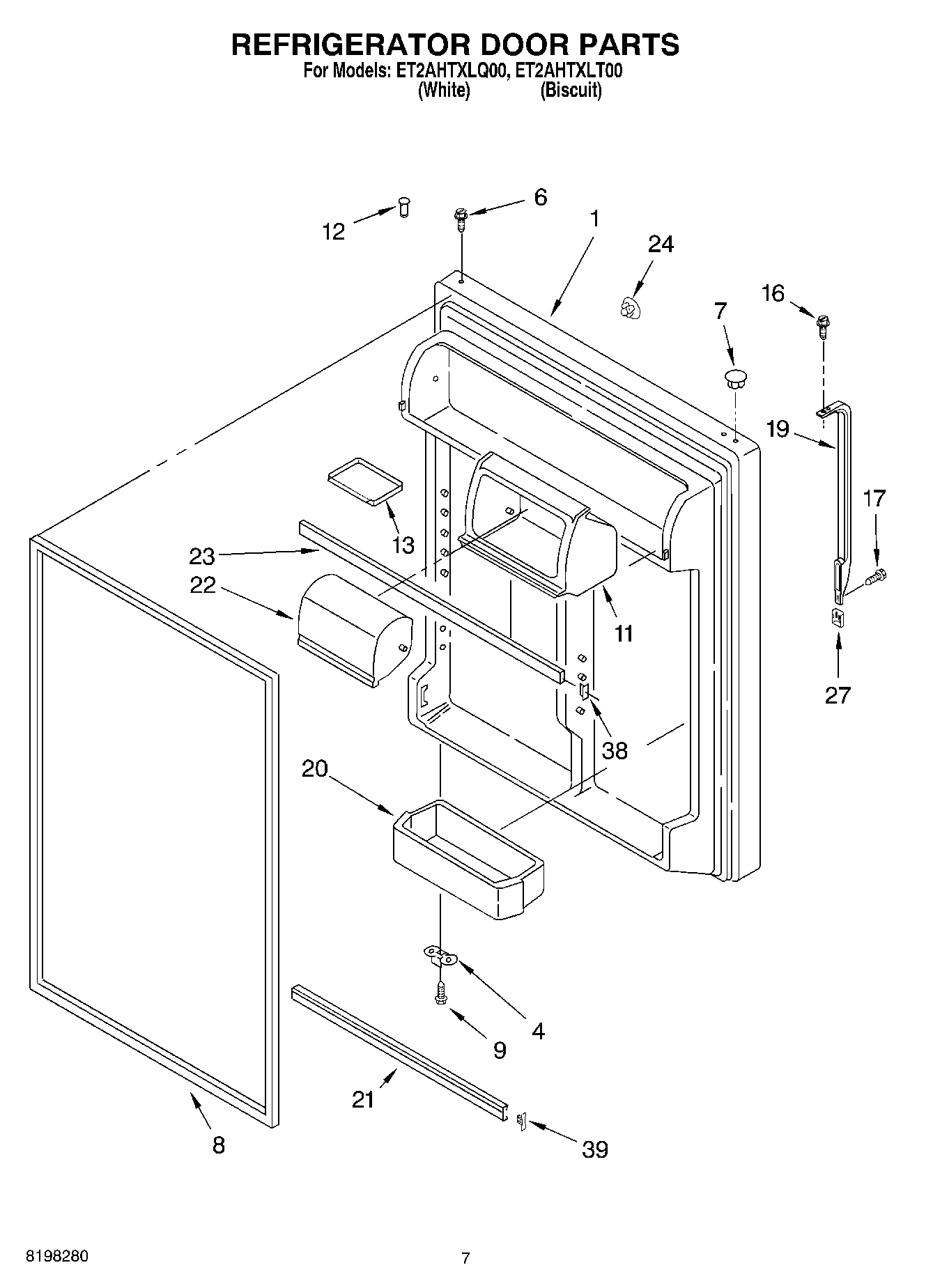04 - REFRIGERATOR DOOR