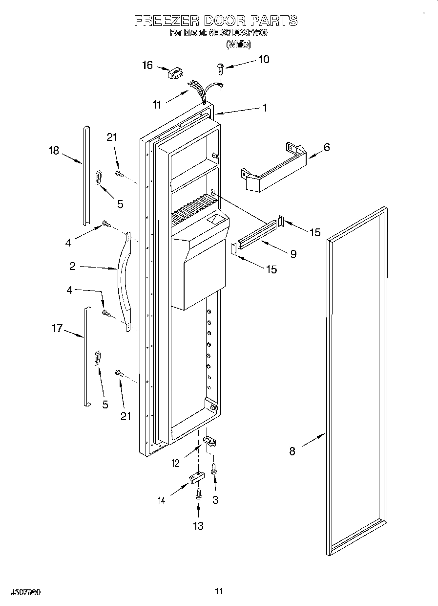 07 - FREEZER DOOR