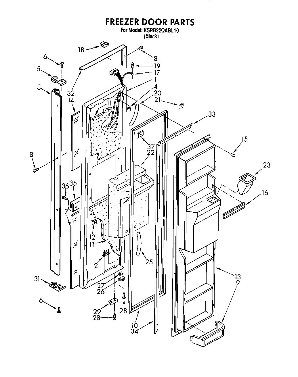 06 - FREEZER DOOR