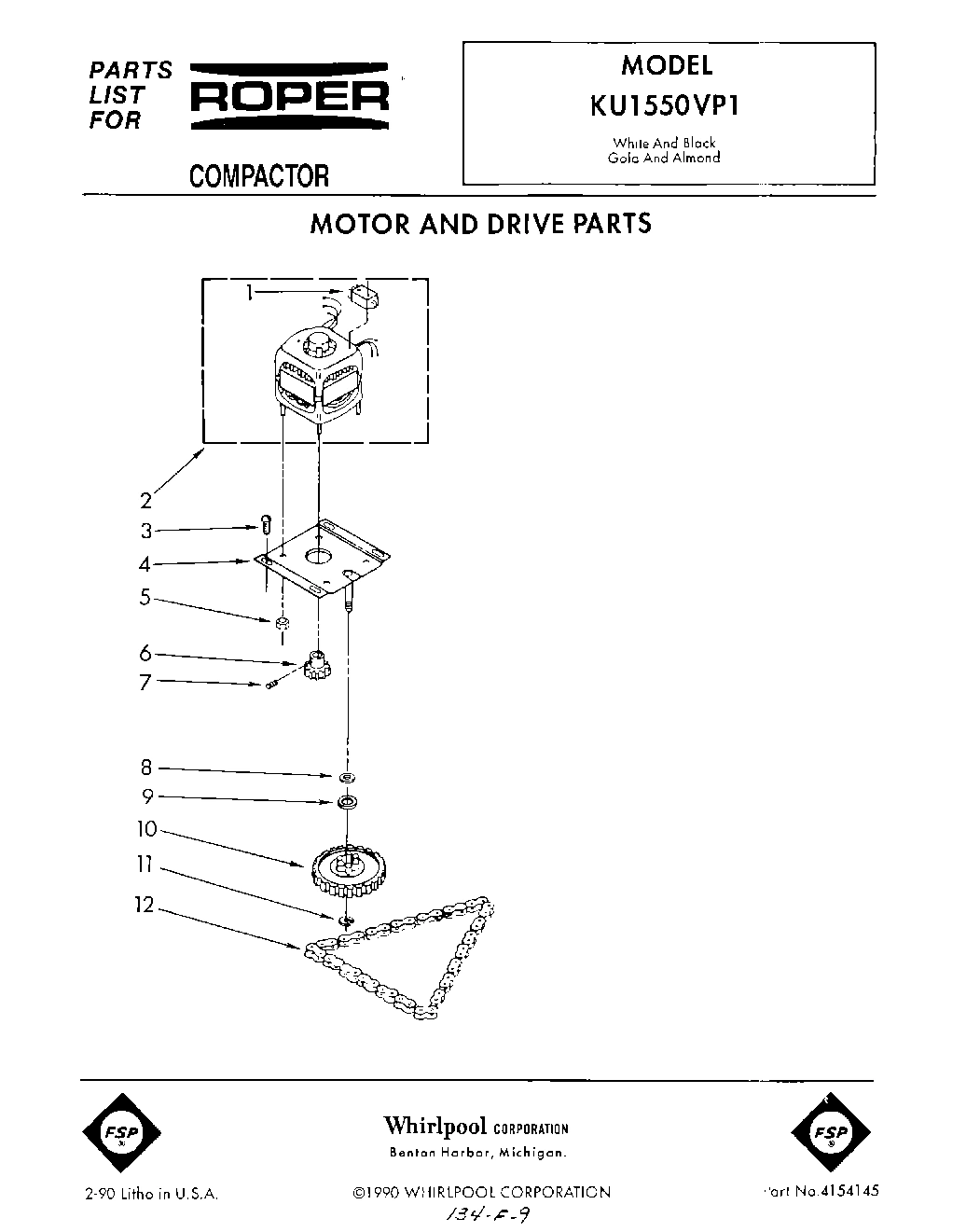 01 - MOTOR AND DRIVE , LIT/OPTIONAL
