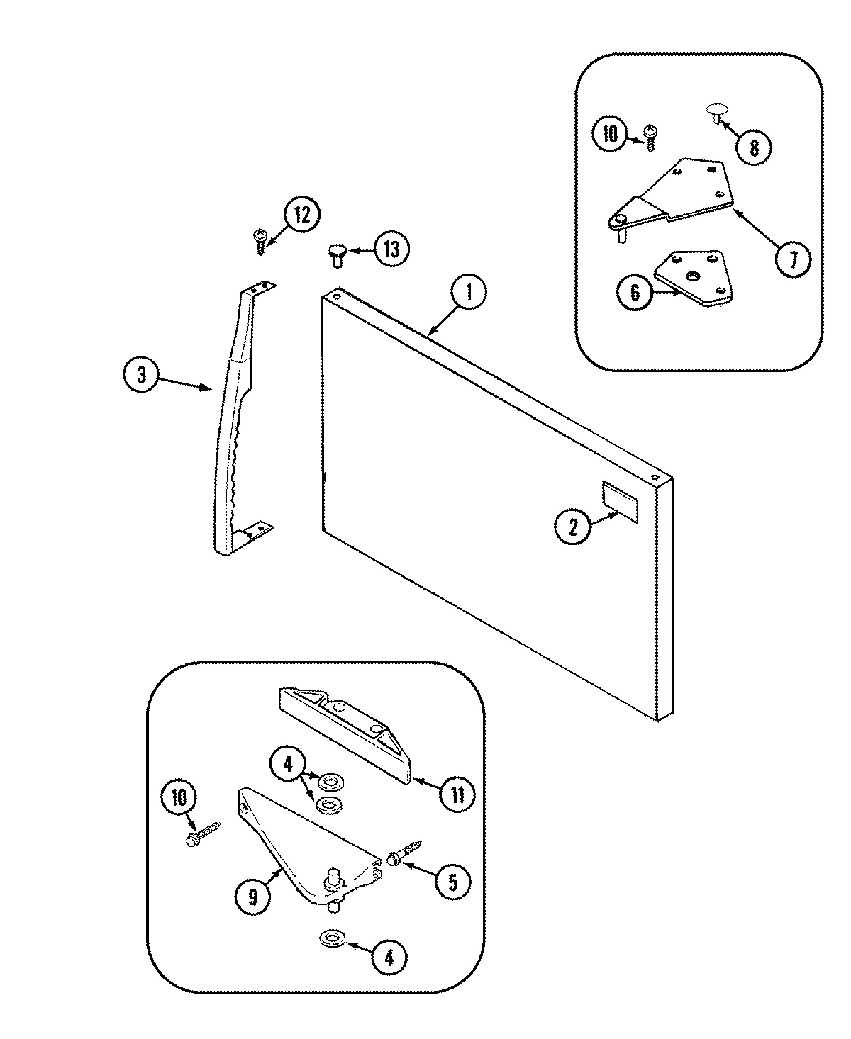 05 - FREEZER OUTER DOOR