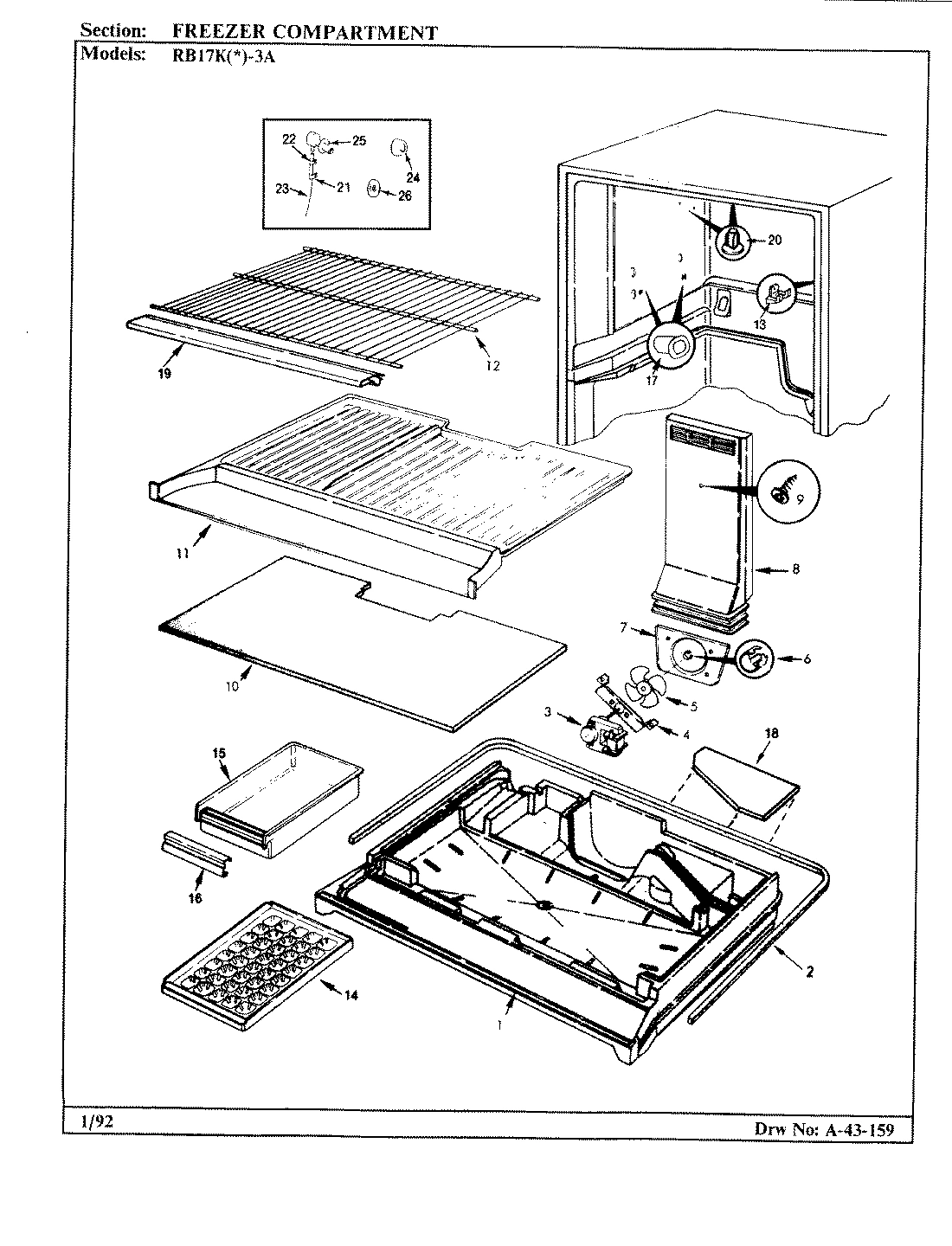 02 - FREEZER COMPARTMENT