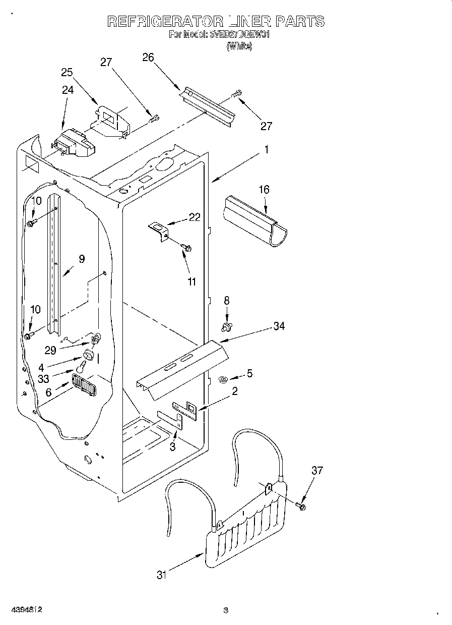 02 - REFRIGERATOR LINER