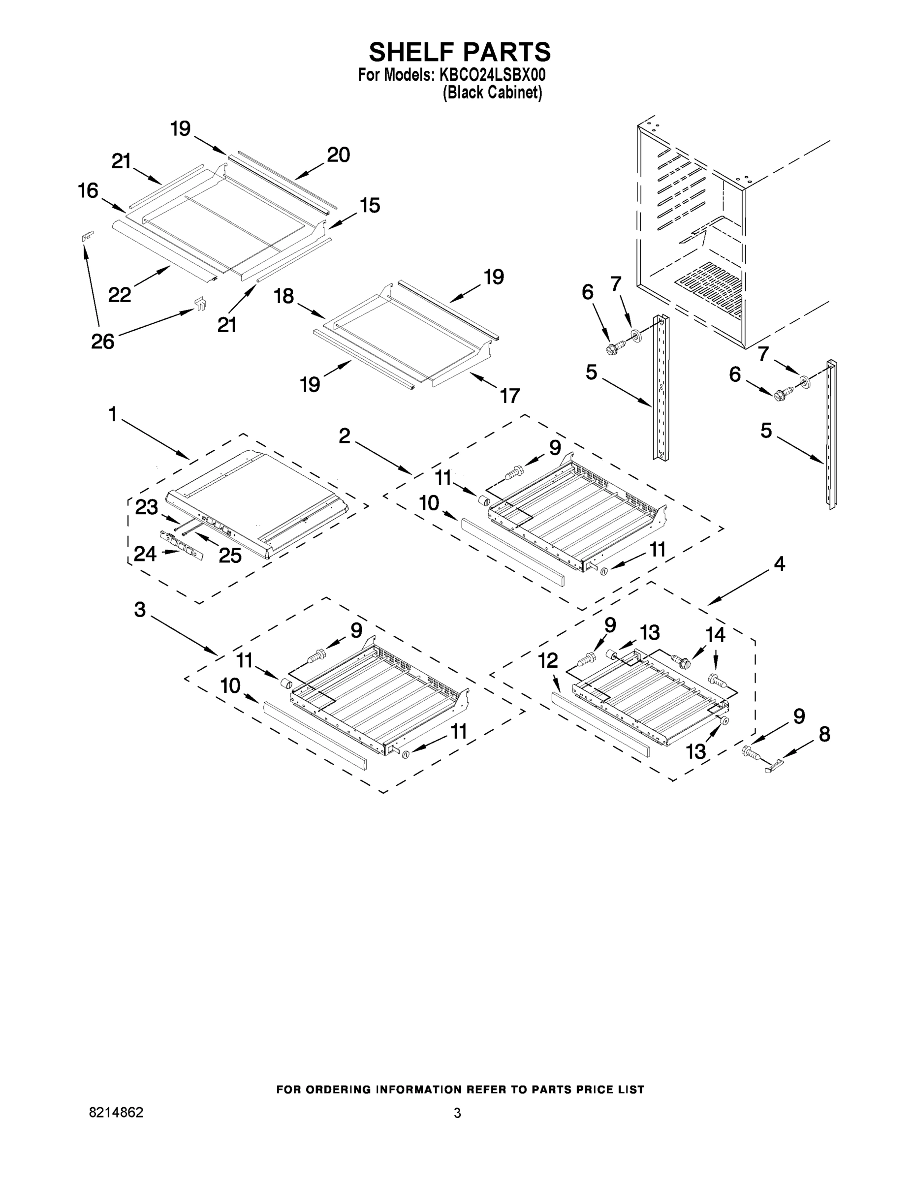 02 - SHELF PARTS