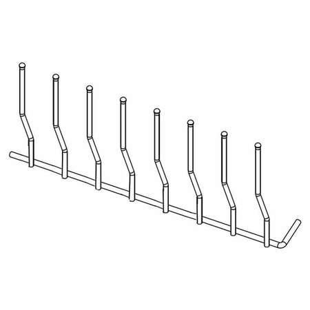 DD67-00188A Samsung Rear Left Folding Wire