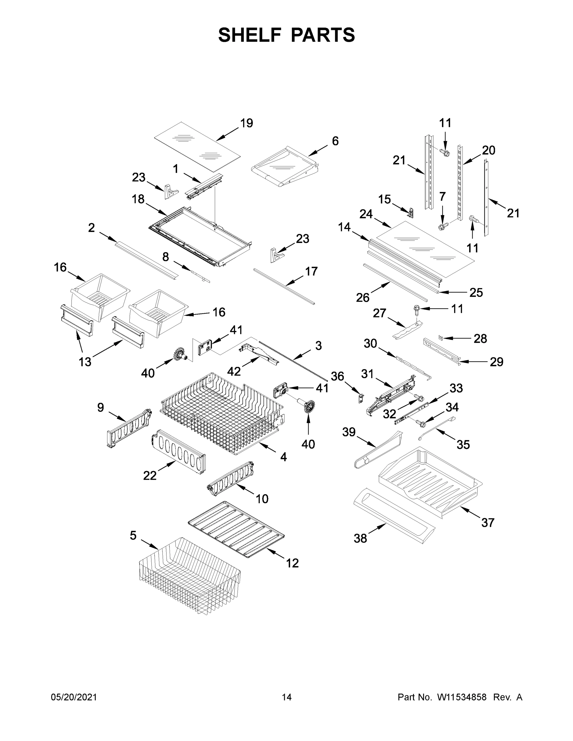 08 - SHELF PARTS