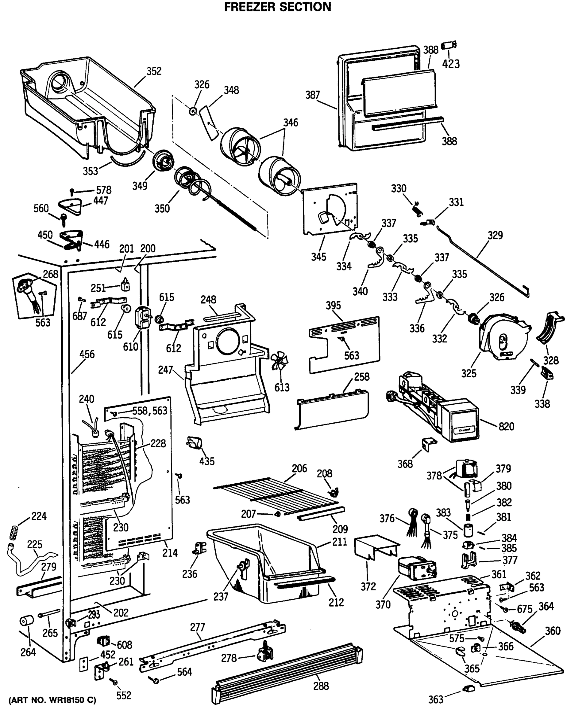 FREEZER SECTION