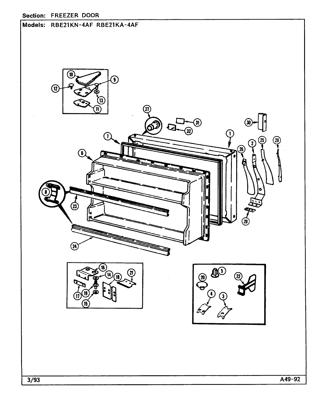 03 - FREEZER DOOR