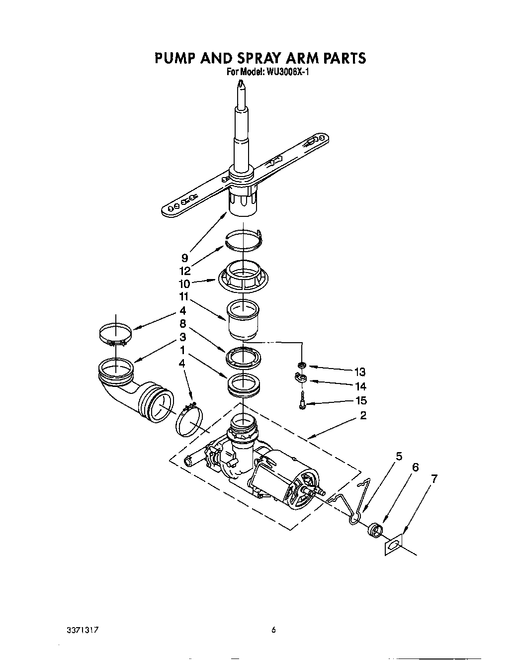 05 - PUMP AND SPRAY ARM