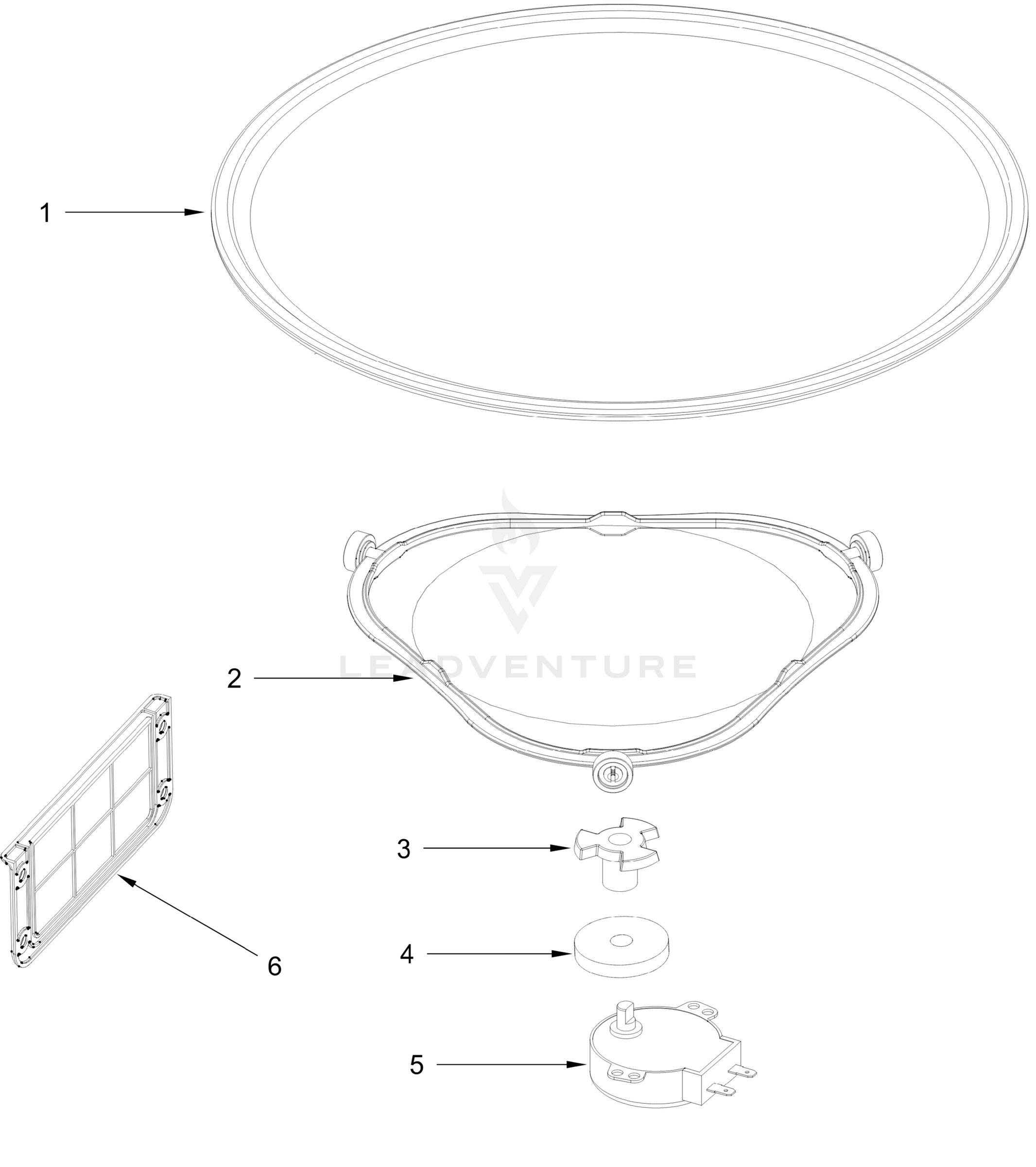 TURNTABLE PARTS