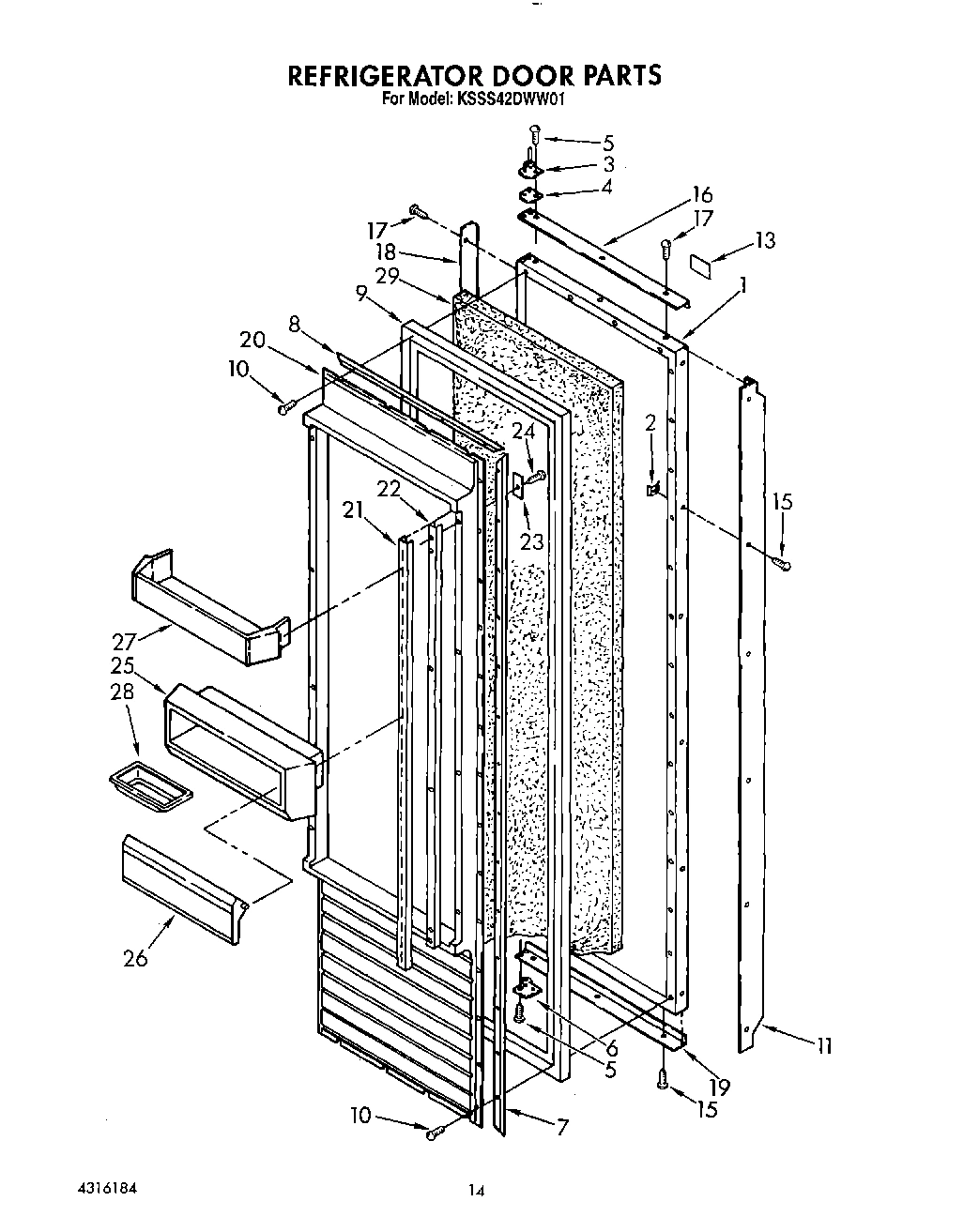 11 - REFRIGERATOR DOOR
