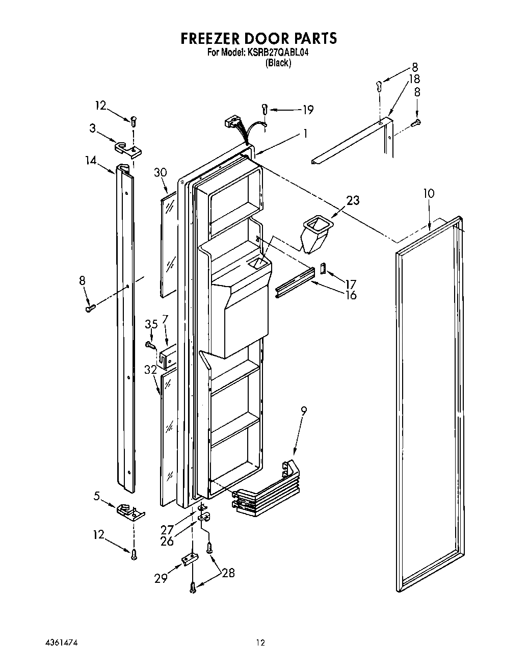 07 - FREEZER DOOR