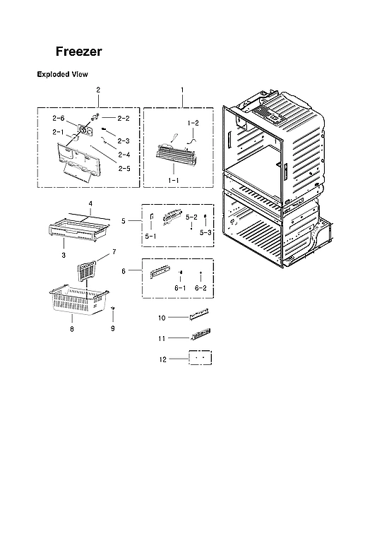 FREEZER PARTS