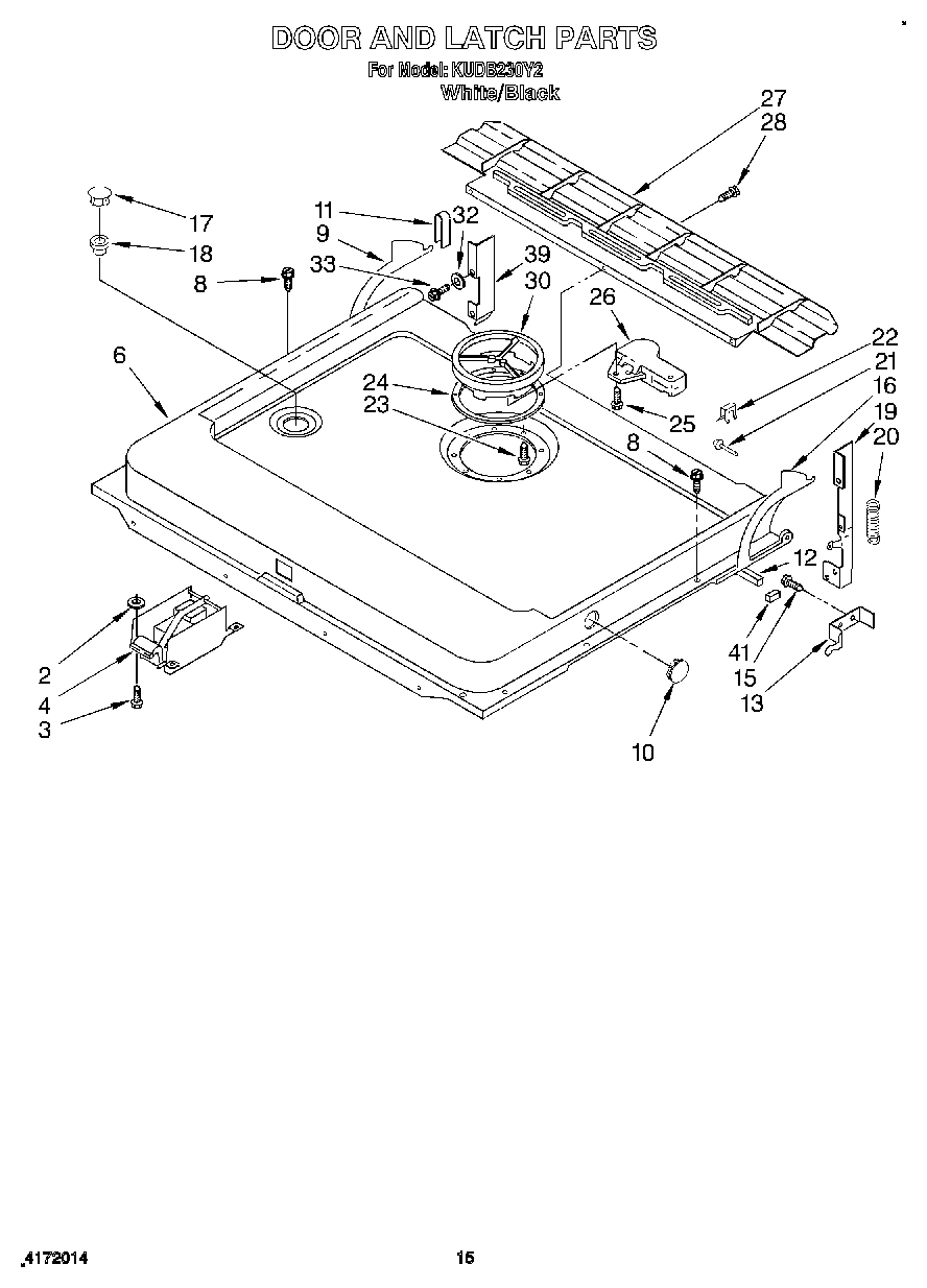 12 - DOOR AND LATCH