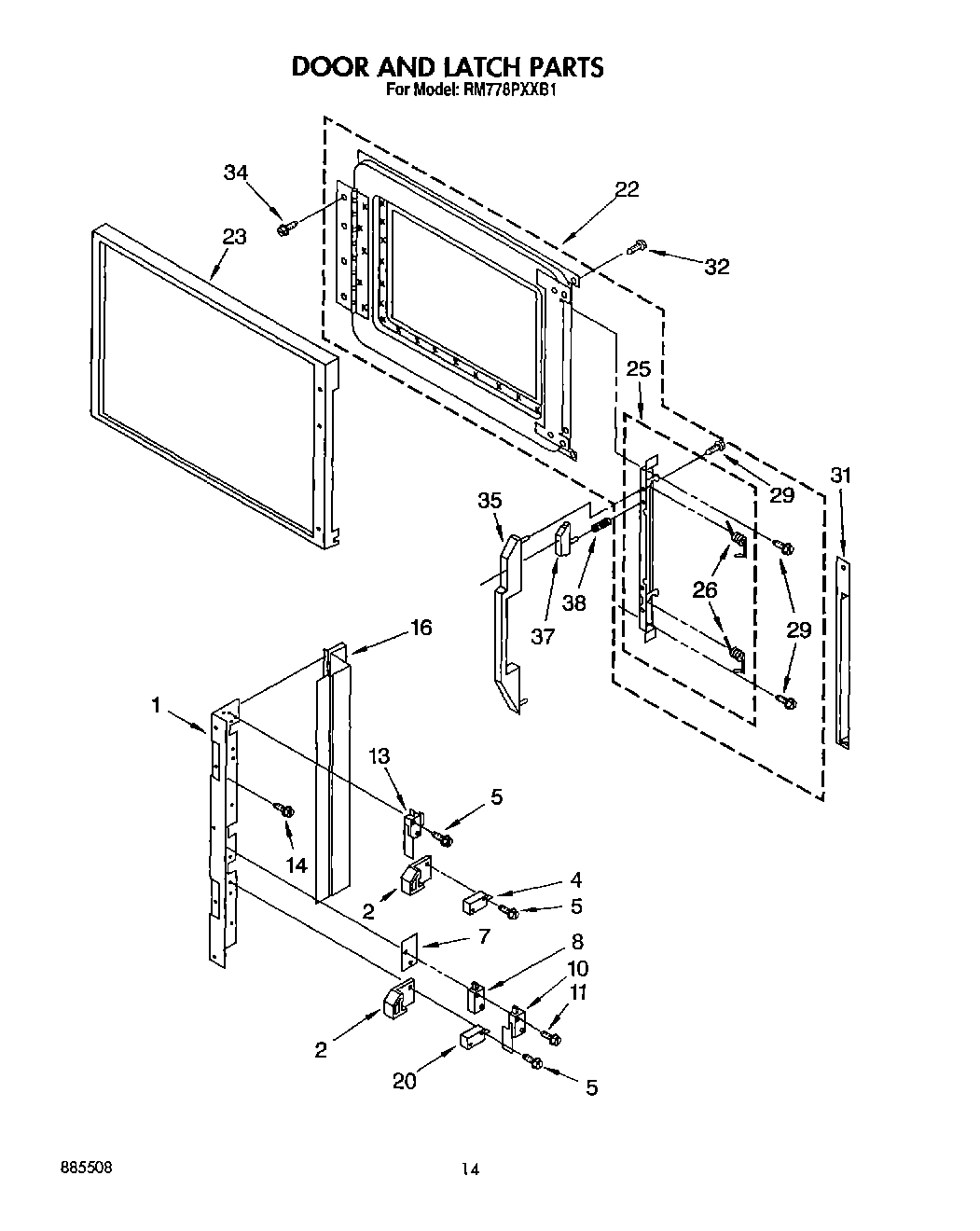 11 - DOOR AND LATCH