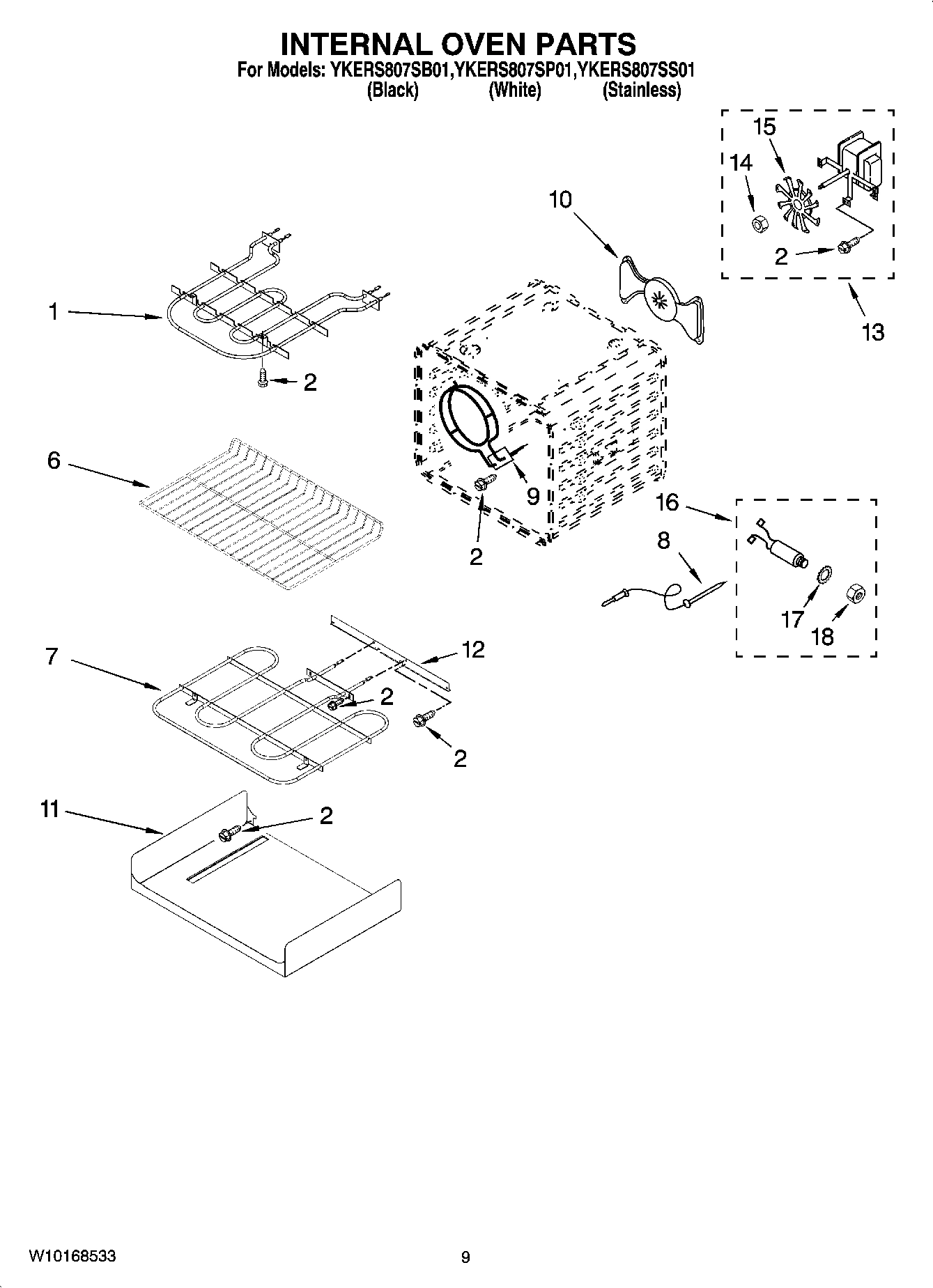 06 - INTERNAL OVEN PARTS