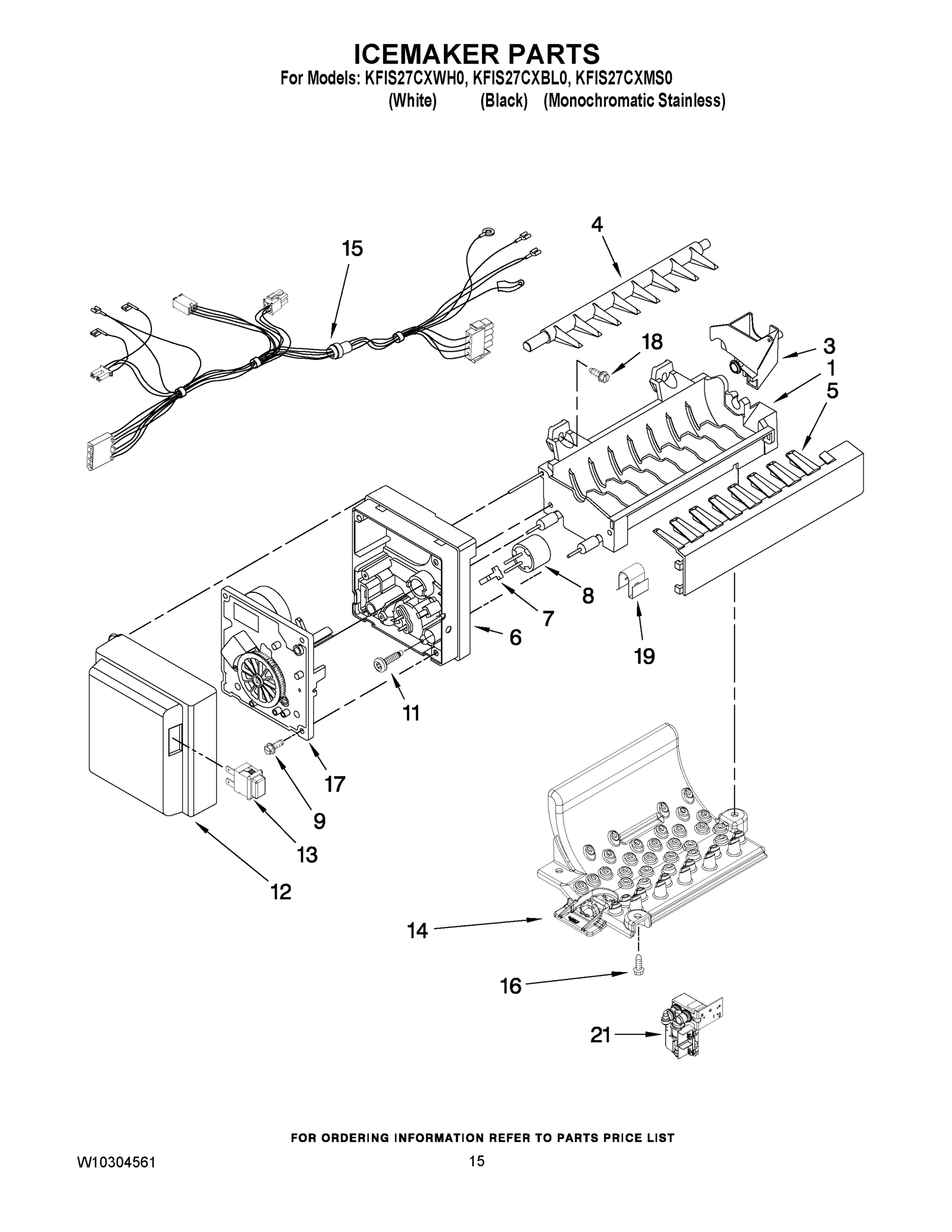 08 - ICEMAKER PARTS