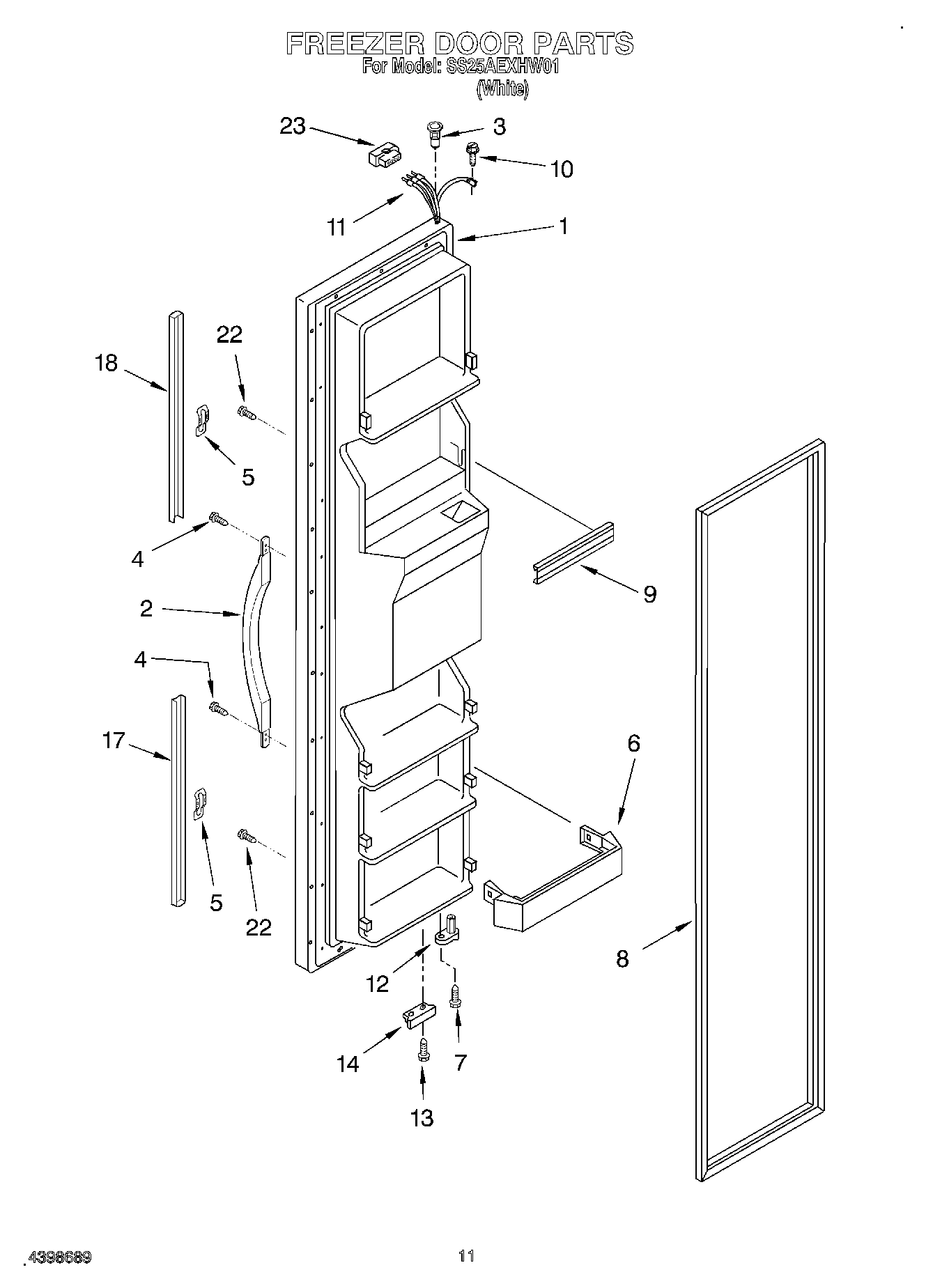 07 - FREEZER DOOR