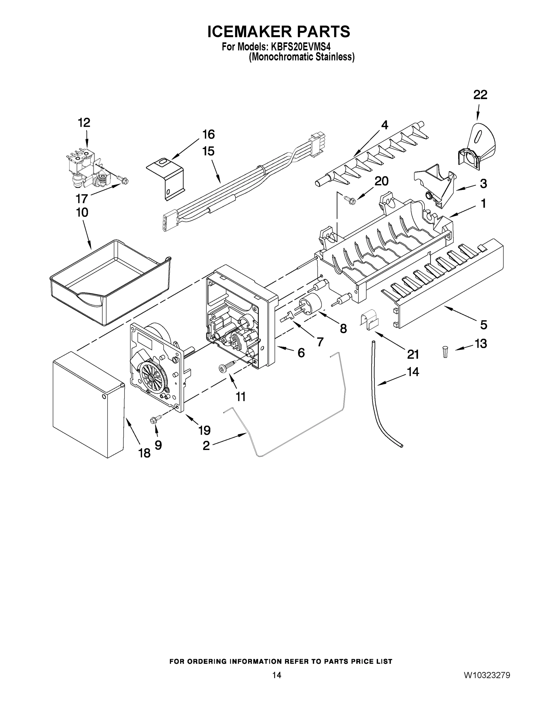 08 - ICEMAKER PARTS