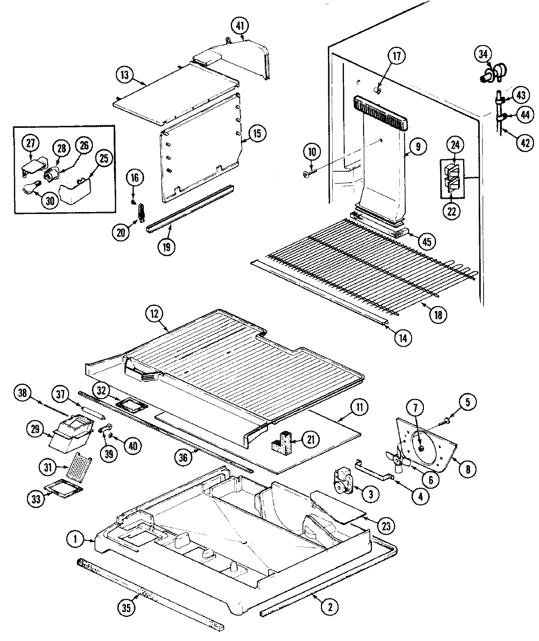 01 - FREEZER COMPARTMENT