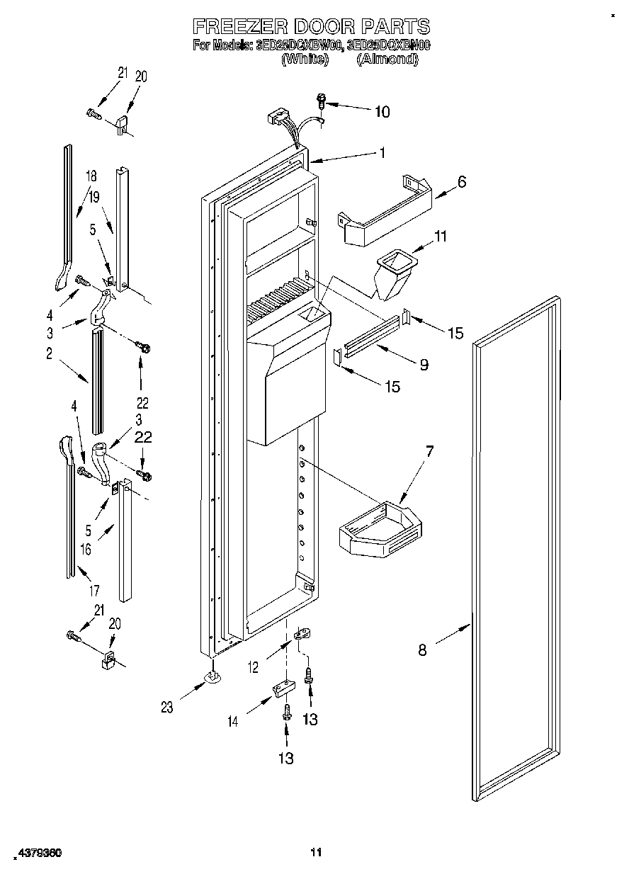 07 - FREEZER DOOR