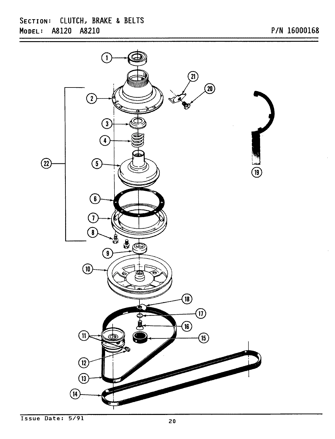 03 - CLUTCH, BRAKE & BELTS