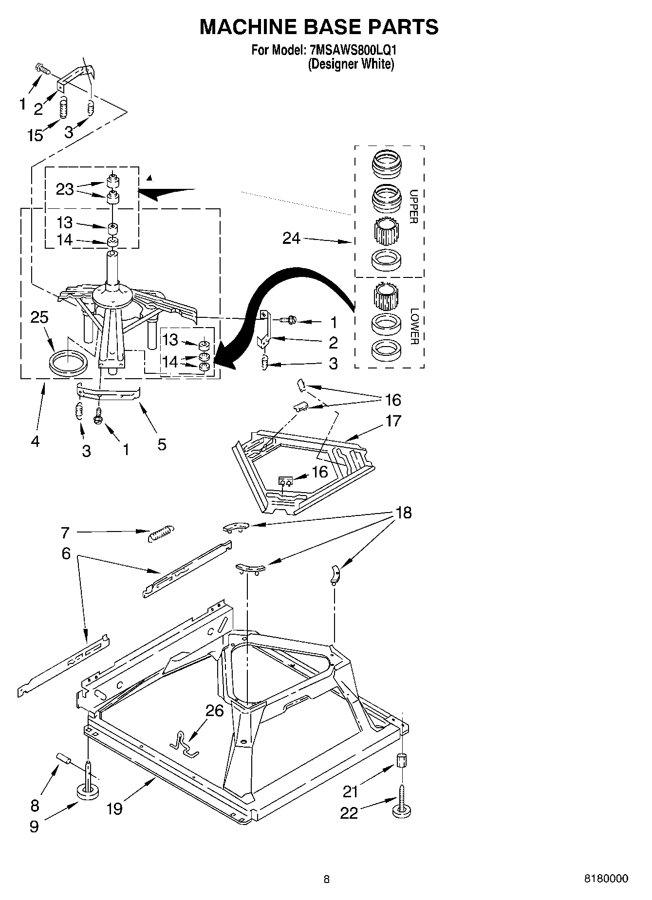 05 - MACHINE BASE PARTS