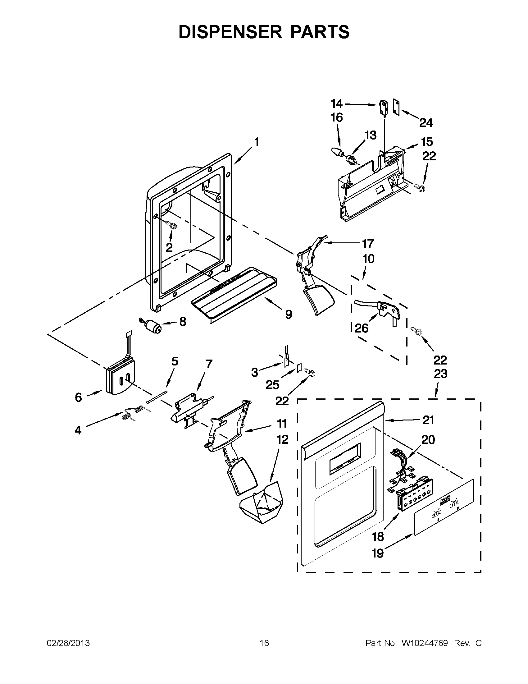 08 - DISPENSER PARTS