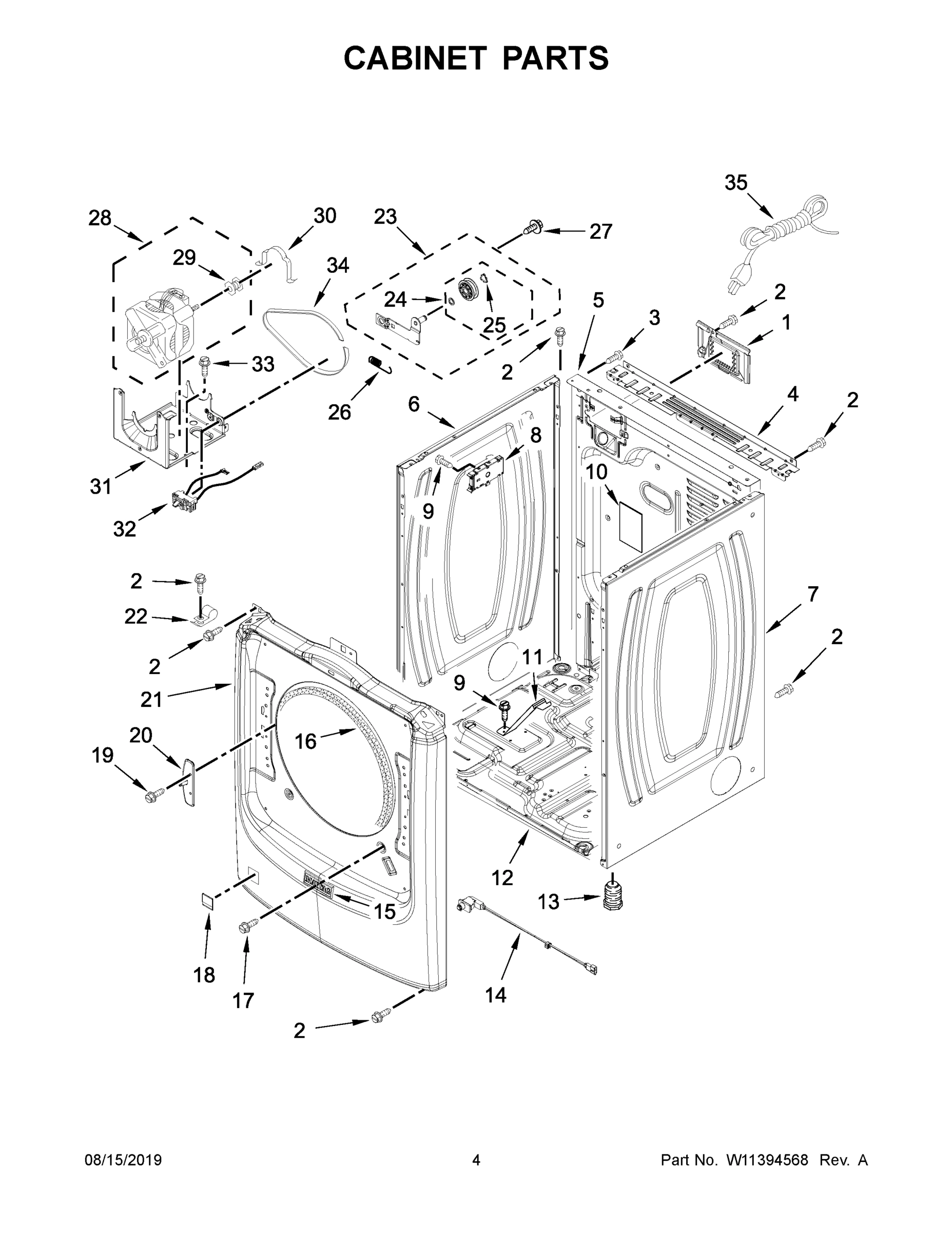 03 - CABINET PARTS