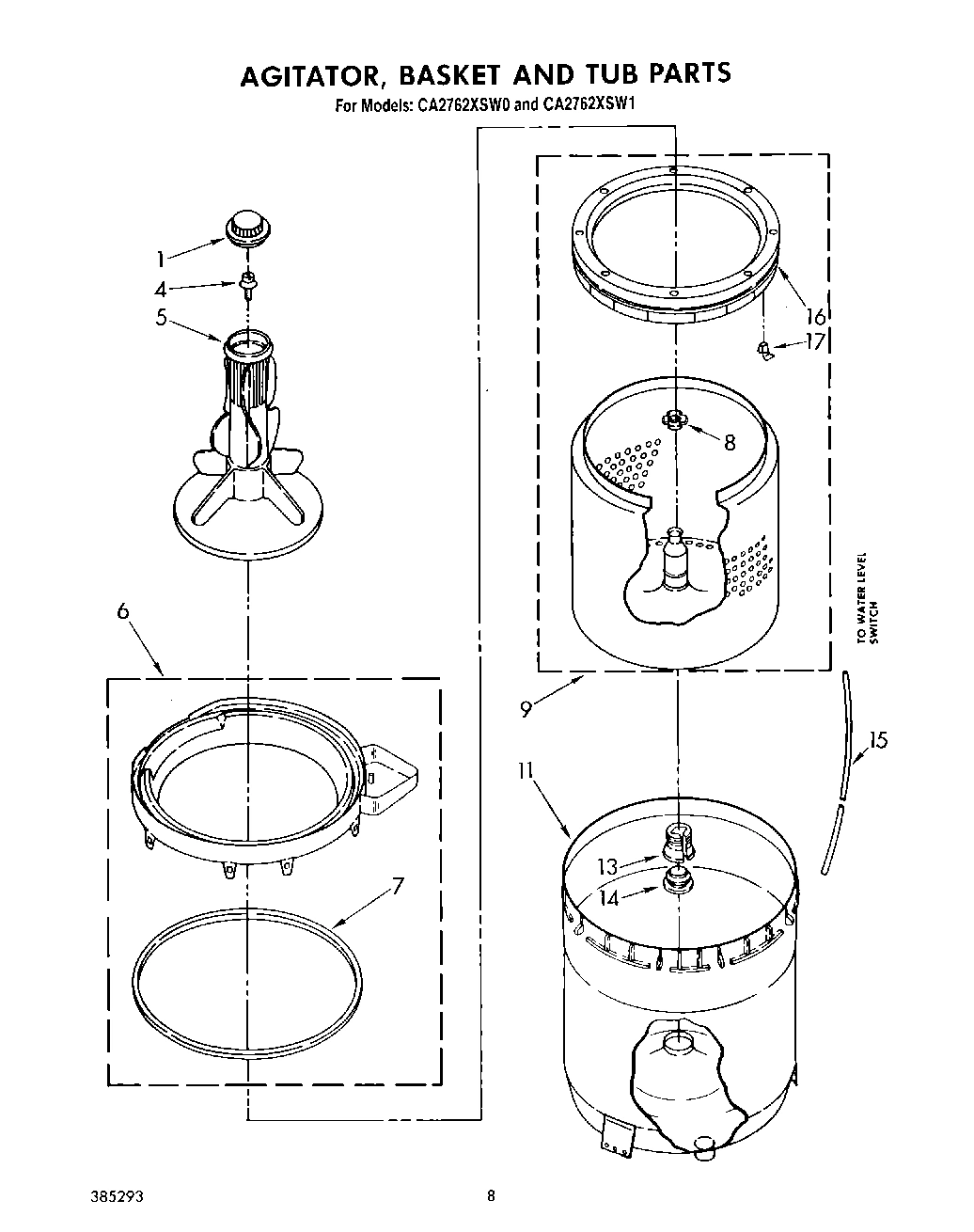 06 - AGITATOR BASKET AND TUB
